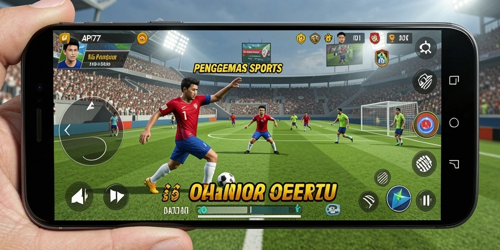 Tampilan gameplay seru dan grafis menakjubkan dari API77.
