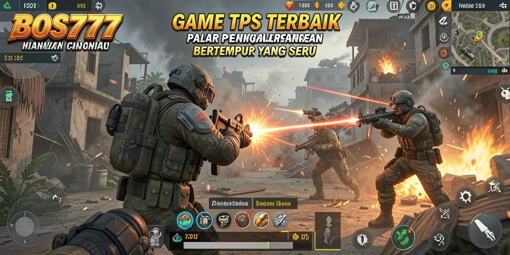 Tangkapan layar menunjukkan gameplay seru dalam BOS777 dengan aksi tempur yang mendebarkan.