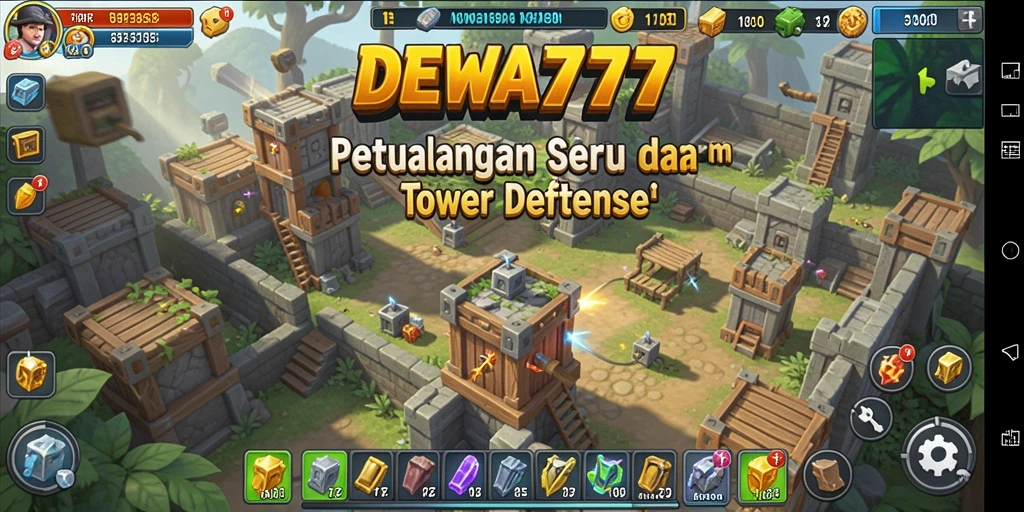 Gameplay menarik DEWA777 dalam genre Tower Defense yang mendebarkan.