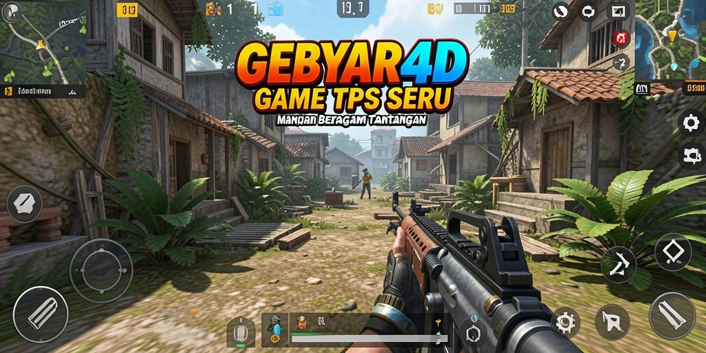 Tampilan screenshot gameplay GEBYAR4D yang penuh aksi dan ketegangan.