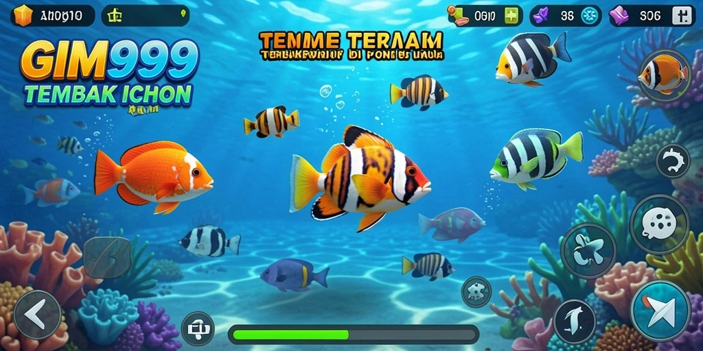 Tangkapan ikan dengan grafis yang menawan di GIM999.