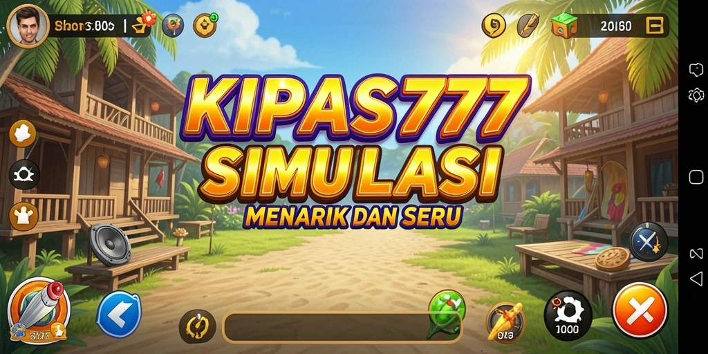 Tangkapan layar utama KIPAS777 menunjukkan aksi mendebarkan dalam permainan simulasi.