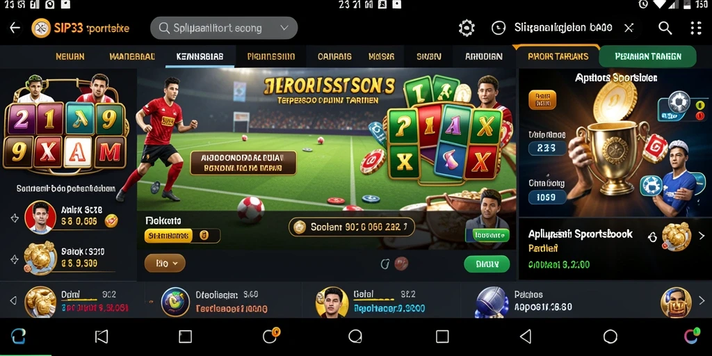 Tampilan screenshot utama SIP33 menampilkan pengalaman taruhan yang seru dan interaktif.