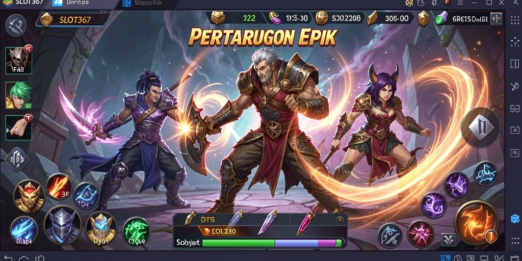 Tampilan menarik dari gameplay Fighting di SLOT367.