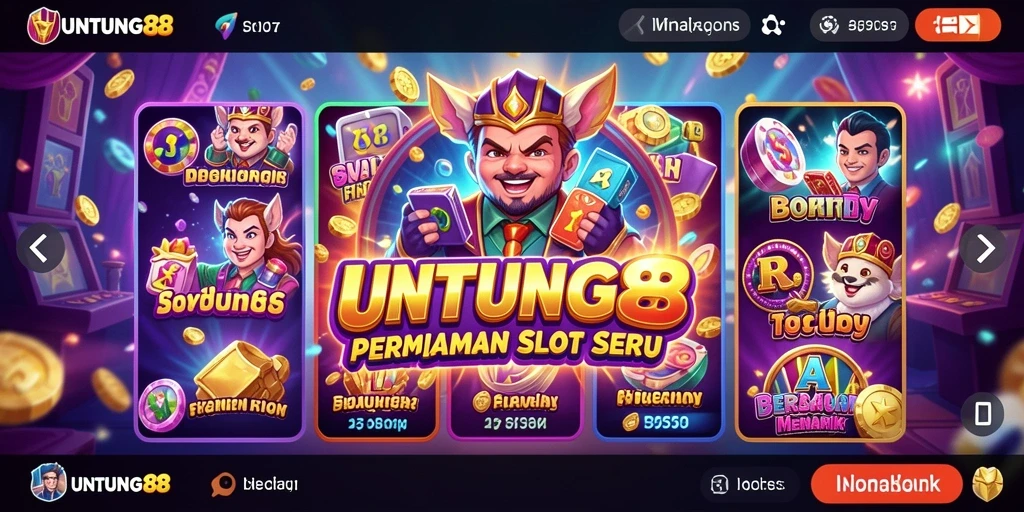 Tampilan menarik dari permainan slot UNTUNG88 dengan grafis yang memukau.